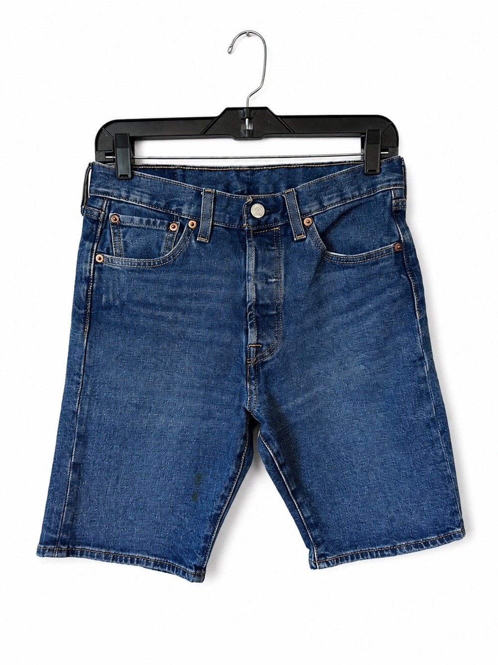 Levi Strouse & Co. Classic‎ 501 Denim Shorts Men's S Blue Casual Everyday Summer